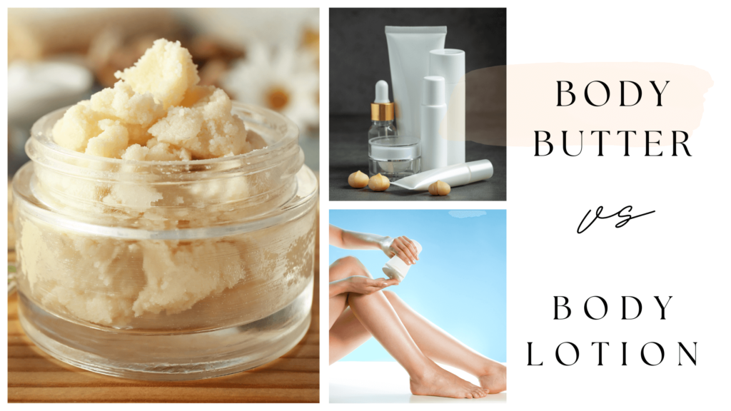 Body Butter vs Body Lotion RASbold