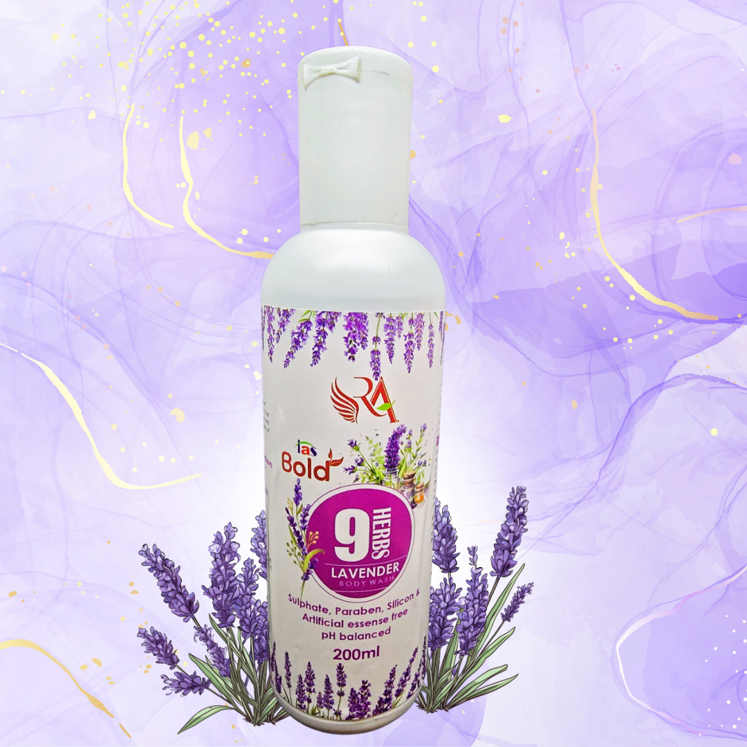 9 Herbs Lavender Body Wash