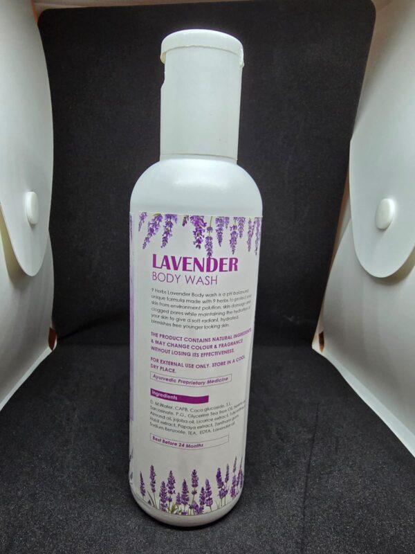 9 Herbs Lavender Body Wash - Image 2