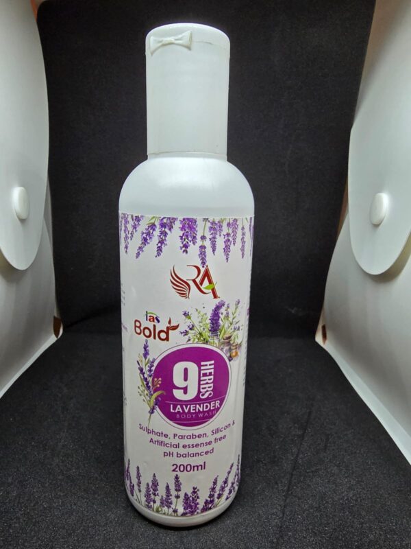 9 Herbs Lavender Body Wash - Image 3