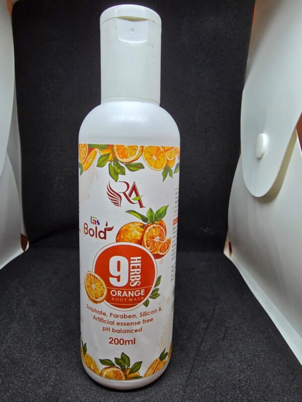 9 Herbs Orange Body wash