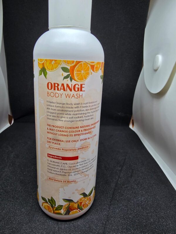 9 Herbs Orange Body wash - Image 2