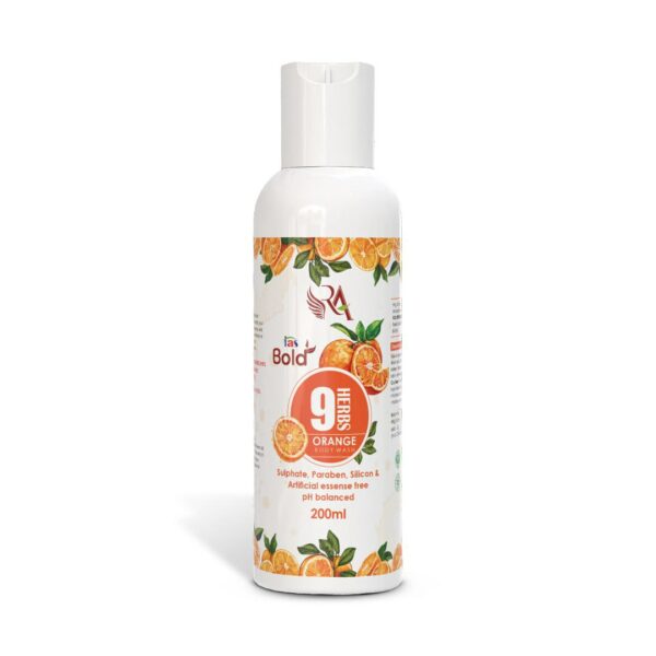 9 Herbs Orange Body wash - Image 4