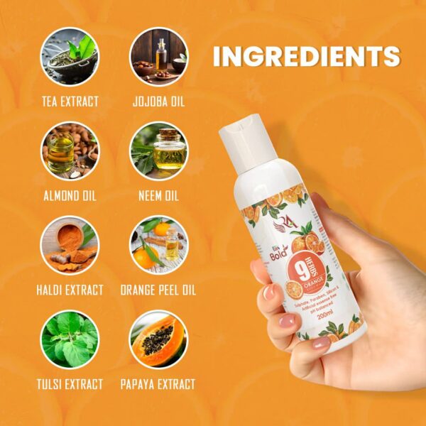 9 Herbs Orange Body wash - Image 6